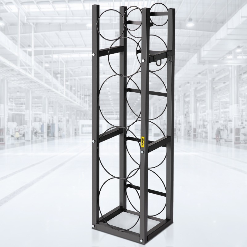 Sylinteriteline hiiliteräksestä 116,8x30,5x28 cm 6 paikkaa kylmäaineille