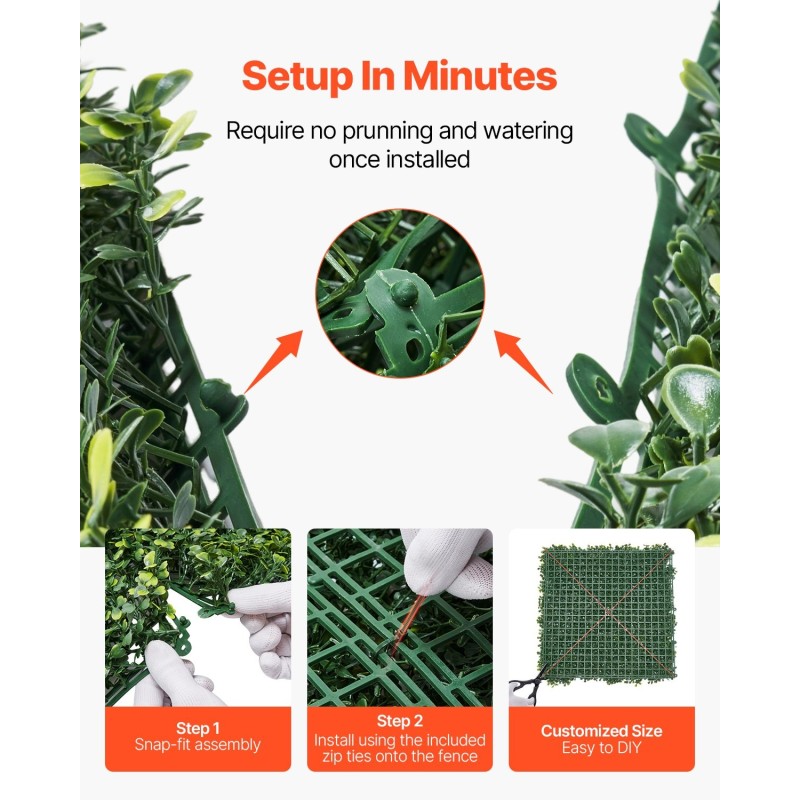 Nurmiseinäpaneeli keinotekoinen polyeteeni 3000×1500 mm vihreä näkösuoja 1 kpl