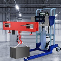 Trukin nostokoukku hiiliteräksinen jauhemaalattu 2 t kantavuus kääntyvä 360 asteen