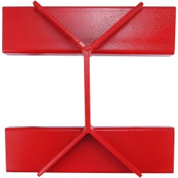 Trukin nostokoukku hiiliterästä kolmetuhatta kilogrammaa kaksipiikkinen kolmesataa kuusikymmentä astetta kääntyvä