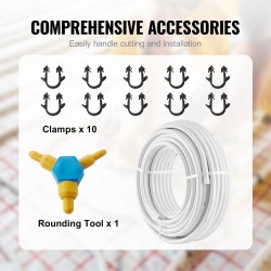 PEX-AL-PEX alumiini-muovikomposiittiputki 20 mm 50 m 2 mm lattialämmitykseen