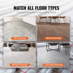 Alumiini-muovikomposiittiputki PEX 16 mm 2 mm 200 m lattialämmitykseen