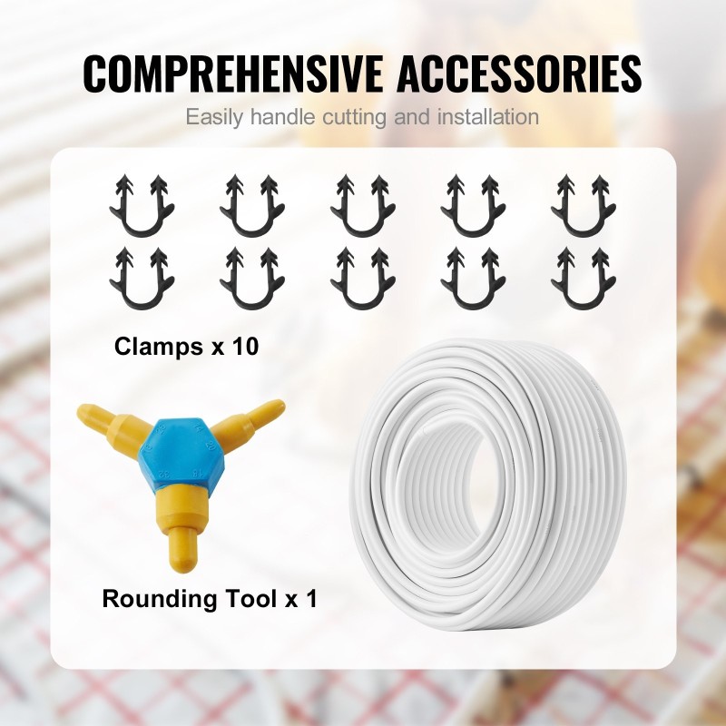 Alumiini-muovikomposiittiputki PEX-AL-PEX 16 mm 2 mm 100 m lattialämmitykseen