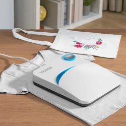 Lämpöprässi 30 x 25 cm PTFE-pinnoitettu levy kannettava sublimaatioon