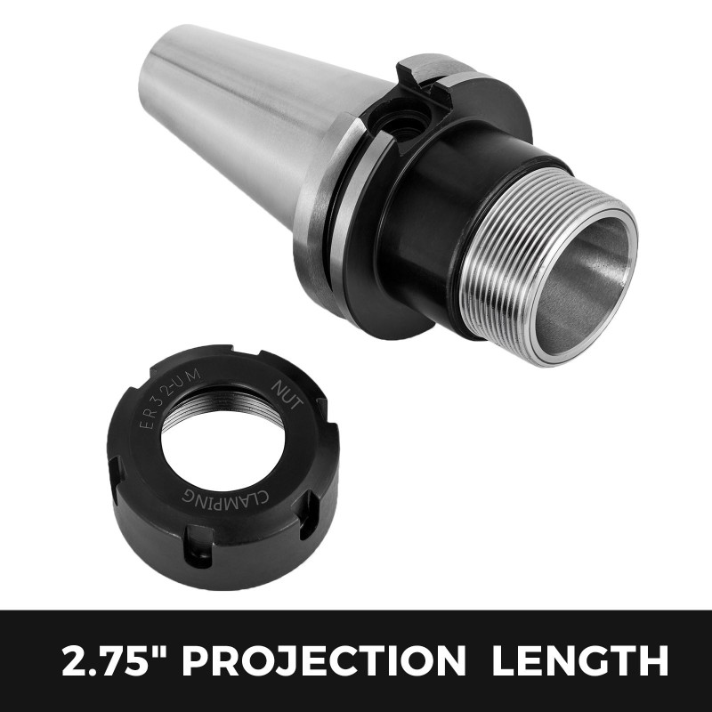 CAT40 työkalupidinsarja 5 kpl ER32 40Cr teräs 70 mm CNC koneisiin