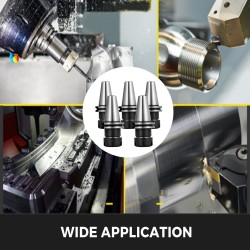 CAT40 työkalupidinsarja 5 kpl ER32 40Cr teräs 70 mm CNC koneisiin