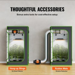 Kanavapuhallin 102 mm EC-moottori lämpö- ja kosteussäätimellä