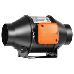 Kanavapuhallin 102 mm EC-moottori lämpö- ja kosteussäätimellä