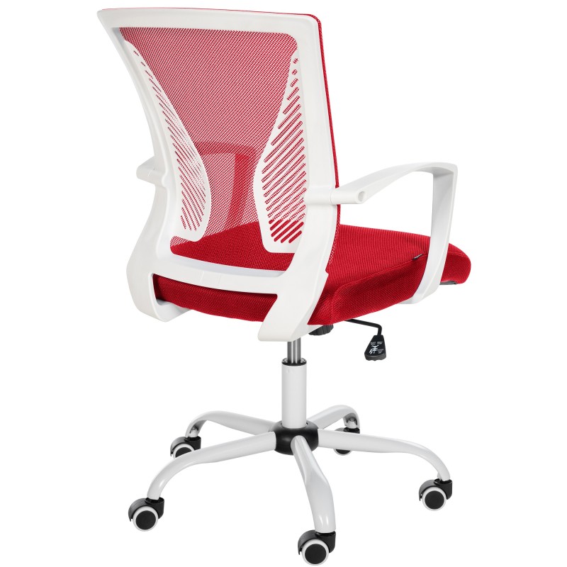 Ergonominen toimistotuoli verkkoselkänojalla säädettävä korkeus pyörillä