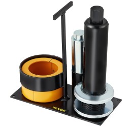 Kantaja- ja pinion-laakerin ulosvetäjä 45 teräs Dana ja Ford yhteensopiva 2 kampakuorta