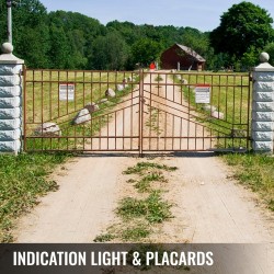 Lineaarinen portinavaaja kääntöporteille 380 kg 5,5 m 24 V kaukosäätimellä