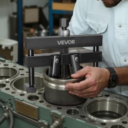 Sylinteriputken ulosvetäjä kestävä teräs 98,43–158,75 mm säädettävillä jaloilla märille sylinteriputkille