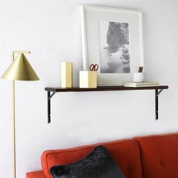 Taittuvat teräksiset hyllykannattimet 24 tuumaa 2 kpl kantavuus 500 paunaa