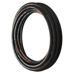 Hydrauliletku synteettistä kumia 3 4 tuuman 15 2 m nimellispaine 3120 psi kahdella teräslankapunoksella