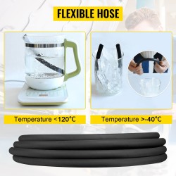 Hydrauliletku synteettistä kumia 3/4 tuuman 15,2 m nimellispaine 3120 psi kahdella teräslankapunoksella