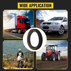 Hydrauliletku synteettistä kumia 3/4 tuuman 15,2 m nimellispaine 3120 psi kahdella teräslankapunoksella