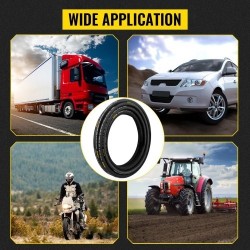 Hydrauliletku synteettisestä kumista 1/4 tuumaa 15,2 m 5800 PSI 2 teräslankapunosta hydrauliikkakäyttöön