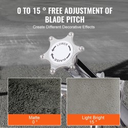 Käveltävä betoninjyrsin teräsrunkoinen 610 mm kellutuslautasella 6 hv bensiinimoottorilla