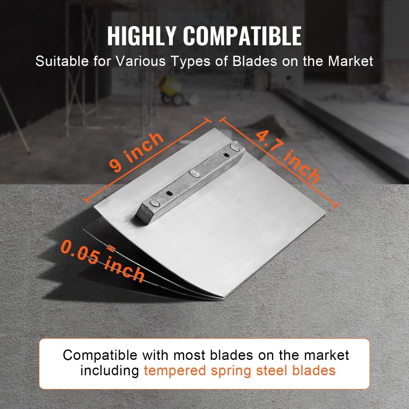 Käveltävä betoninjyrsin teräsrunkoinen 610 mm kellutuslautasella 6 hv bensiinimoottorilla