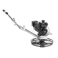 Käveltävä betoninjyrsin teräsrunkoinen 610 mm kellutuslautasella 6 hv bensiinimoottorilla