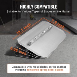 Betonin tasoituskone 46-tuumaisella kellutuslautasella 14 hv bensiinimoottorilla teräsrunkoinen