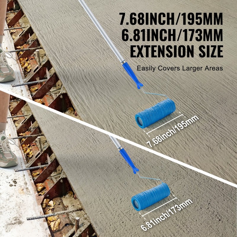 Betonipinnan kuviorulla polyuretaani 195 mm ja 173 mm 2 kpl