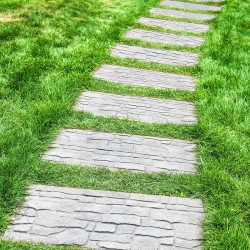 Betonipainantamatto polyuretaani 740×330×24 mm liuskekivikuviolla lattioille terasseille