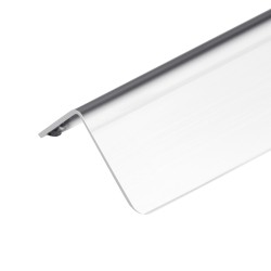 Seinän kulmasuoja SUS304 harjattu 25x25x1217 mm 10 kpl 3M tarra