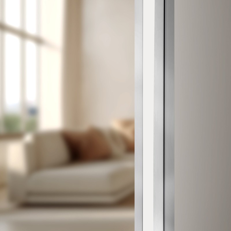 Alumiiniseos seinän kulmasuoja L-mallinen 90 asteen 50x50x1217mm 12 kpl 3M-teippi