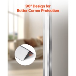 Seinän kulmasuojat 304-ruostumatonta terästä 50 x 50 x 1217 mm 10 kpl