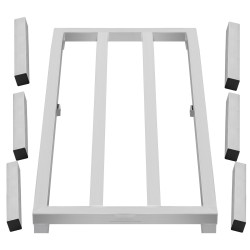 Alumiininen hitsattu lattiataso 60 x 20 x 12 tuumaa 817 kilogrammaa kantava