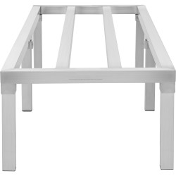 Alumiininen hitsattu lattiataso 60 x 20 x 12 tuumaa 817 kilogrammaa kantava