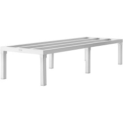 Alumiininen hitsattu lattiataso 60 x 20 x 12 tuumaa 817 kilogrammaa kantava