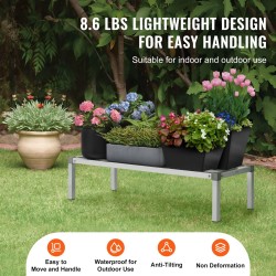 Alumiininen varastohylly 1219 x 508 x 305 mm kantavuus 817 kg