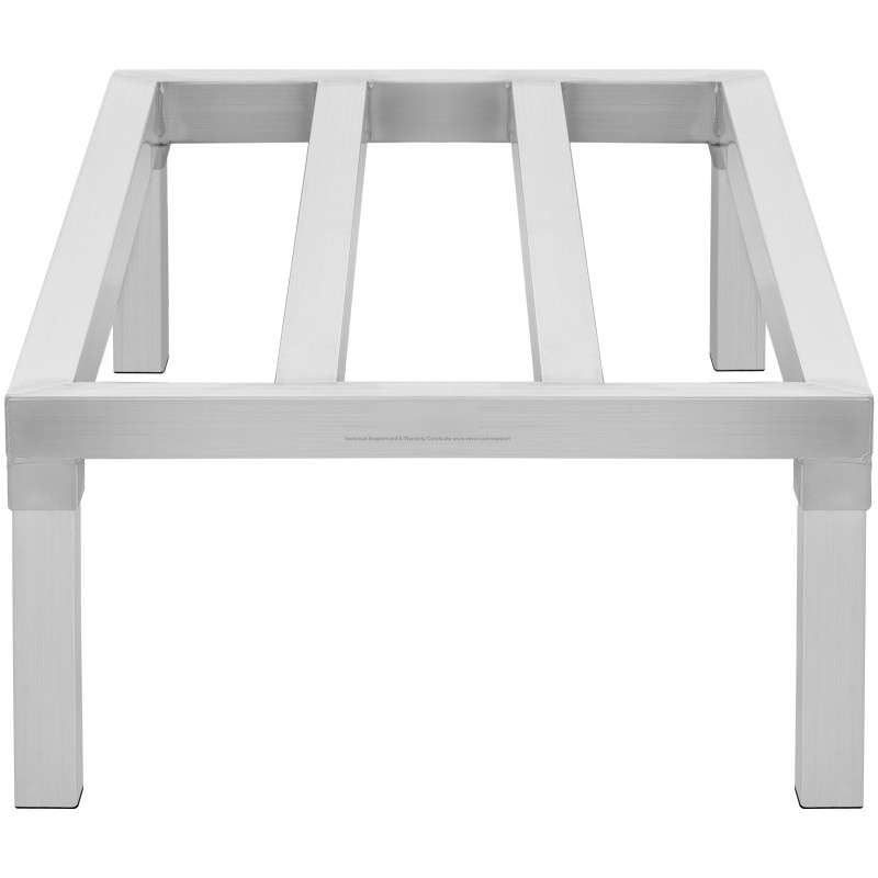 Alumiininen varastohylly 1219 x 508 x 305 mm kantavuus 817 kg