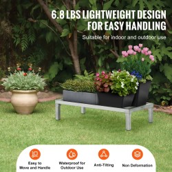 Lattiateline kokonaan hitsattu alumiinirunko 36x20x8 tuumaa 817 kg kantavuus