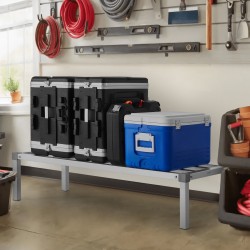 Alumiininen varastotaso 1219×508×305 mm 454 kg kantavuus