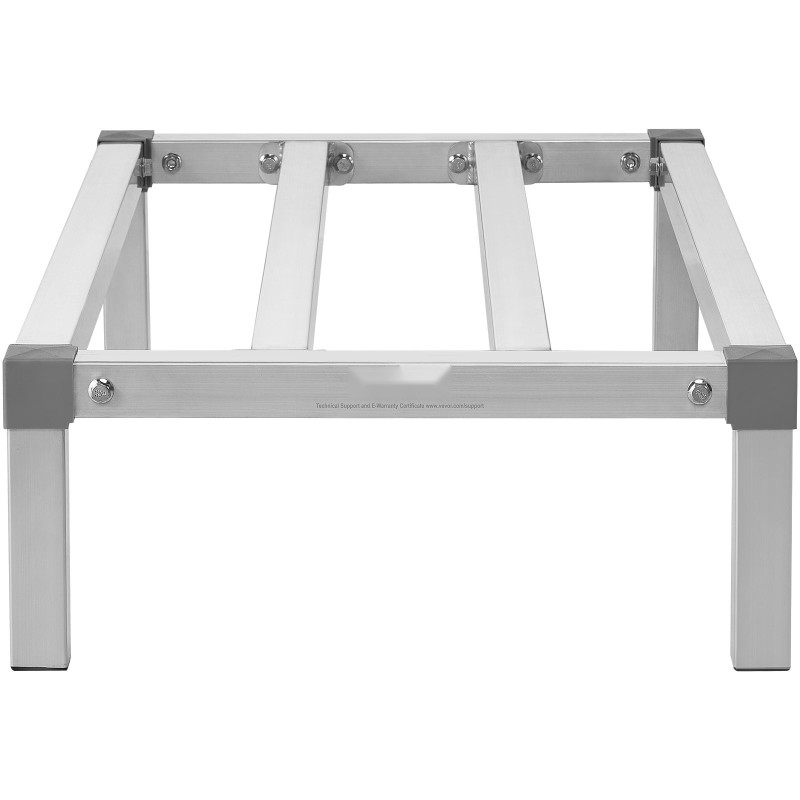 Alumiininen lattiateline 914x508x203 mm 454 kg kantavuus keittiöihin