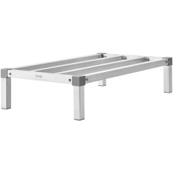 Alumiininen lattiateline 914x508x203 mm 454 kg kantavuus keittiöihin