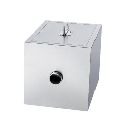 Rasvanerotin 201-ruostumattomasta teräksestä kompaktilla koolla tiskialtaan alle