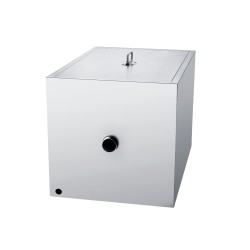 Ruostumaton teräs rasvanerotin keittiöön 600 x 400 x 390 mm