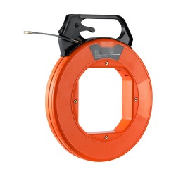 Kaapelinvetonauha eristävä PET 38,1 m 4,5 mm nikkelöity vetopää