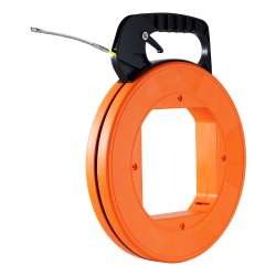 Lasikuituinen vetojousi 30 5 m 4 23 mm muovikela nikkeloitu hiiliteräspää peukalolukko