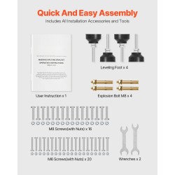 Pesukoneen ja kuivaajan jalusta hiiliteräs kantavuus kaksisataakuusikymmentäseitsemän kilogrammaa kaksitasoinen neljä