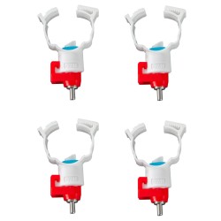 Siipikarjan ruokinta-automaatti galvanoitu teräs 22,6 kg seinäkiinnitteinen