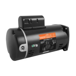 Uima altaan pumpun sähkömoottori 1 hv 56Y neliölaippa 115 230V 3450 kierrosta minuutissa vastapäivään