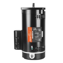 Allaspumppumoottori 2 hv 230 V 3450 kierrosta minuutissa 56Y neliölaippa vastapäivään pyörivä