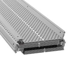 Alumiininen rännisuoja 5 tuumainen 31 7 m 26 kpl 4 mm reiät