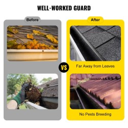 Kourusuojaharja teräs ja polypropeeni 11 cm 40 kpl sopii 5 tuuman kouruihin