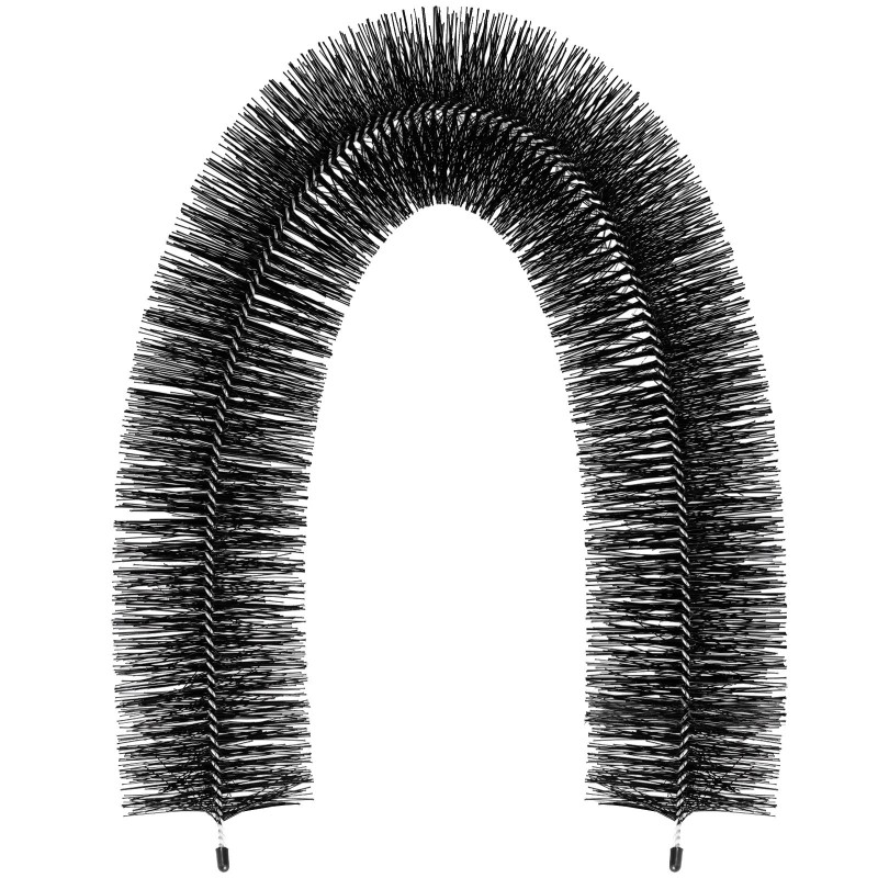 Kourusuojaharja teräs ja polypropeeni 11 cm 40 kpl sopii 5 tuuman kouruihin